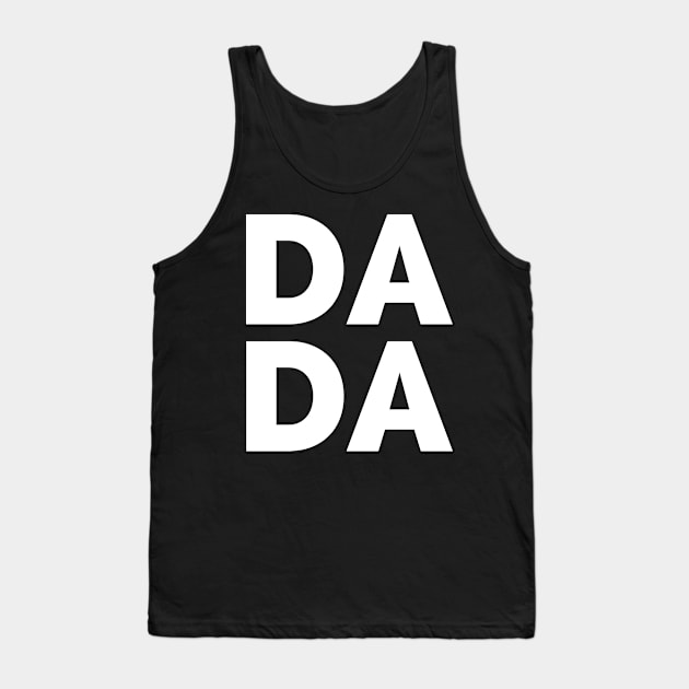 Dada Shirt, Dad Shirts, Fathers Tank Top by RedDesign